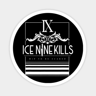 Ice Music Nine Band Kills  - Retro Music Ice Magnet